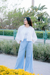 Linea pants in baby blue