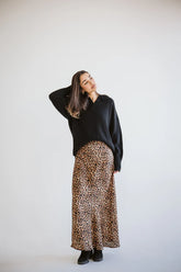 Leopard skirt