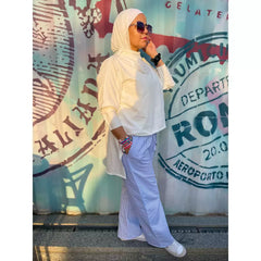 Baby blue pyjama pants