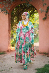 Tropical Shirt Dress