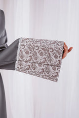 Zahra kaftan in grey