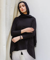 Cotton T-shirt Black