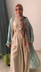 Mint Green Cotton Cardigan