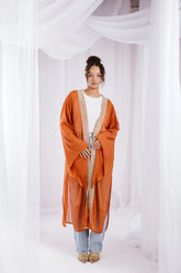 Dotted kaftan in simon