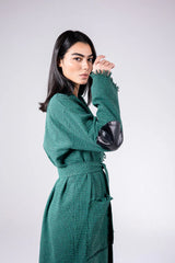The eve manteau in green