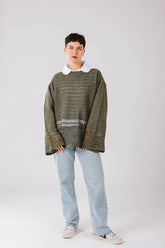 Lana knit top in olive