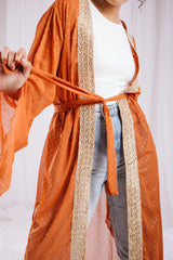 Dotted kaftan in simon