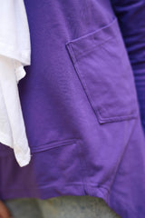 Cotton T-shirt Purple