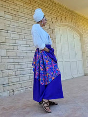 Bohemian layered skirt