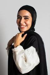 Black Long Cotton Basic