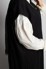 Black Long Cotton Basic