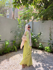 Hazal dress - Lime