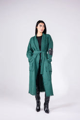 The eve manteau in green