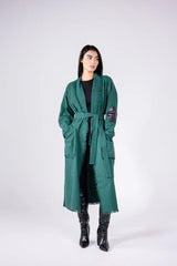 The eve manteau in green