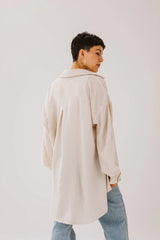 Airy chemise in beige