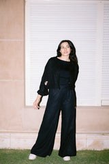 Linea pants in black