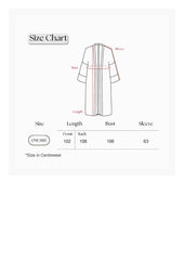 Black calligraphy kaftan