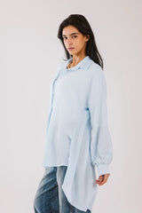 Airy chemise in baby blue