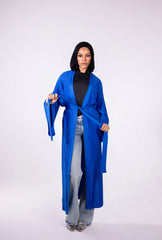 Dress me kimono in royal blue