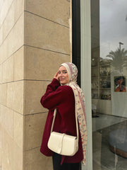 The minimal crossbody - beige