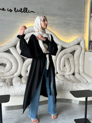 Drape Me in Pleats in Black