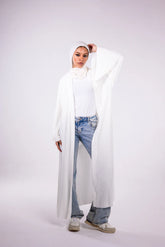 Dress me kimono in white