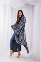 Urth kaftan in grey