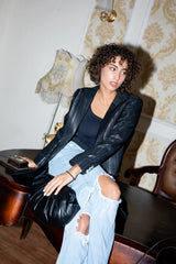 Rosa blazer in black