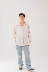 Airy chemise in beige