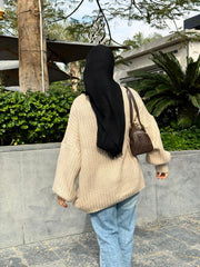 Star Pullover - Beige