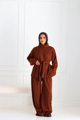 Everyday set in brown