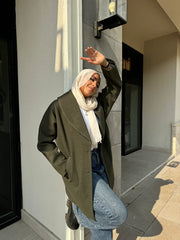 Winter Dark Olive Coat