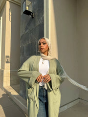 Olive Aura Cardigan