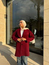 Winter Burgundy Coat