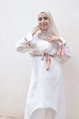 سوت اوف وايت بكنار ملون