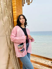 It's my life cardigan in pink