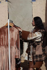 Gypsy threads in brown x beige