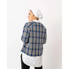Checkered Blazer