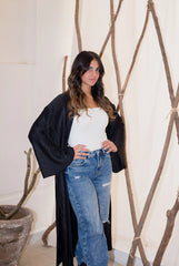 Dress me kimono in Black
