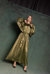 Goliva dress in goldenolive