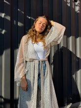 Bella cardigen in champagne