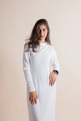 Basic white dress