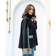 Checker-Black pullover