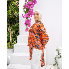 Double layered blouse