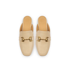 Mania Mules Nappa Beige 37