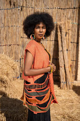 Nomad vest in orange