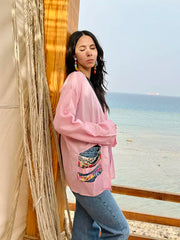 It's my life cardigan in pink