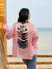 It's my life cardigan in pink