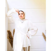 Asymmetric Pleated Blouse