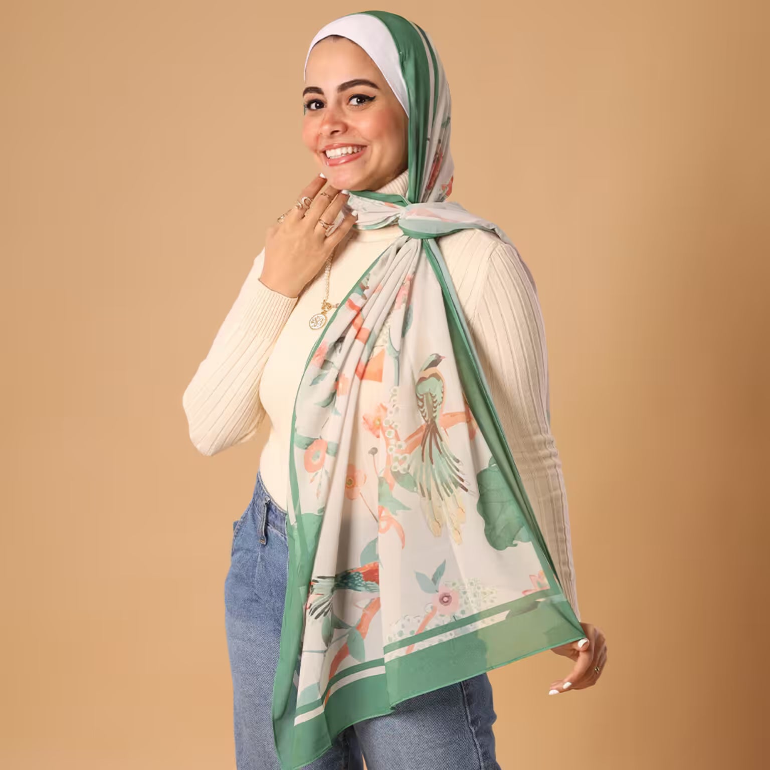 Bird Hive Scarf